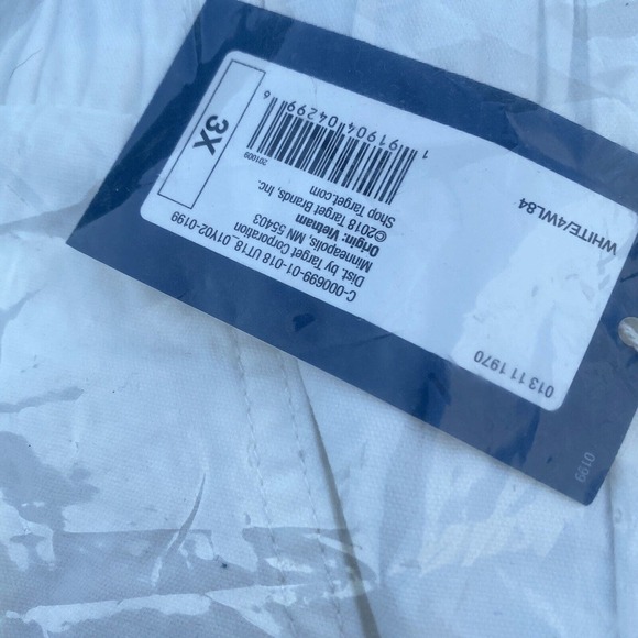 Universal Thread High Waist Shorts White 3x Plus Size Stretchy NWT - Picture 5 of 7